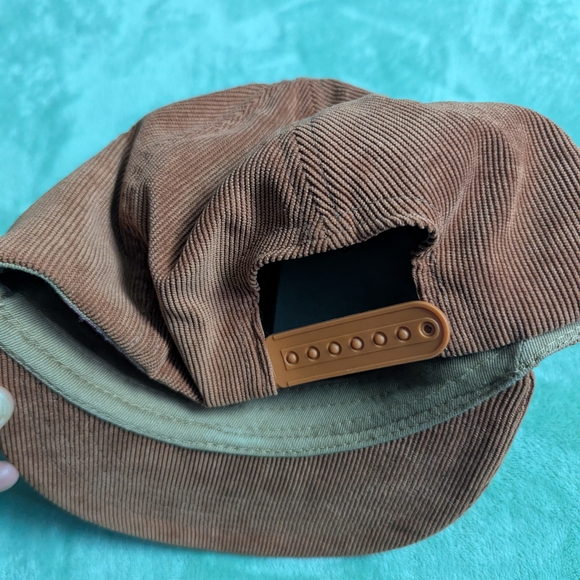Wookless & Co. Antelope Corduroy Hat Rust Brown Snapback - Picture 5 of 6
